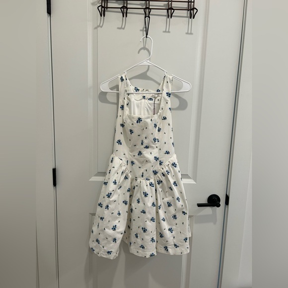 NWT Avec Les Filles Women's Corset Skater Mini Dress - Picture 8 of 14